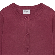 BIRKHOLM Strik Cardigan Rabarber Rosa